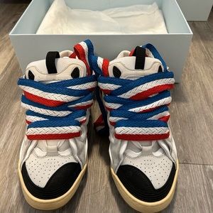 Lanvin Sneakers size 39 red white & blue